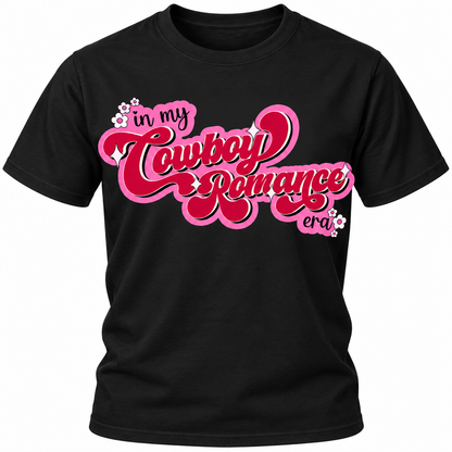 Bookish Graphic T-Shirts | Cowboy Romance| Cute Tees for Book Lovers & Romance Readers