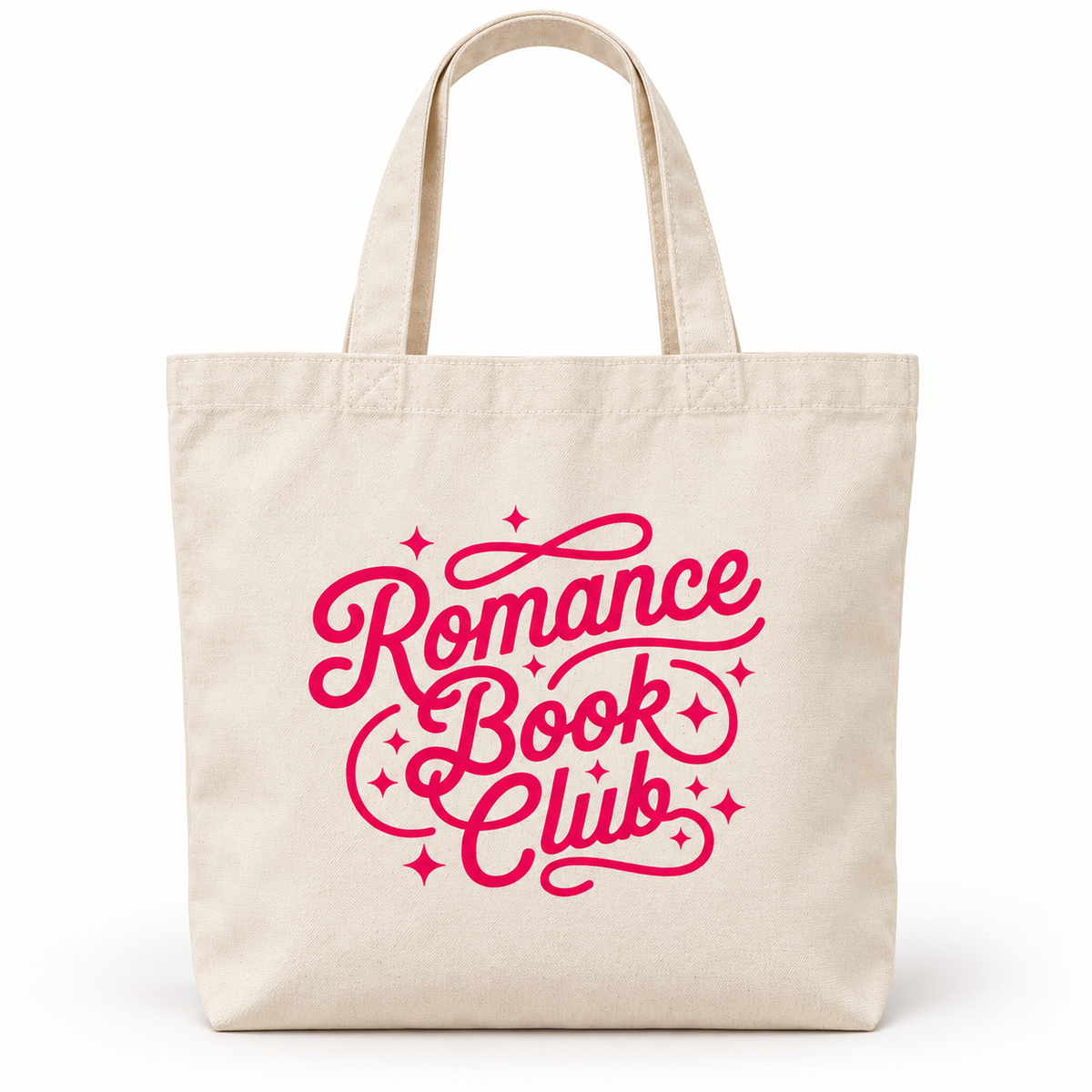 Bookish Canvas Tote Bag – Romance Reader Book Bag, Multiple Designs