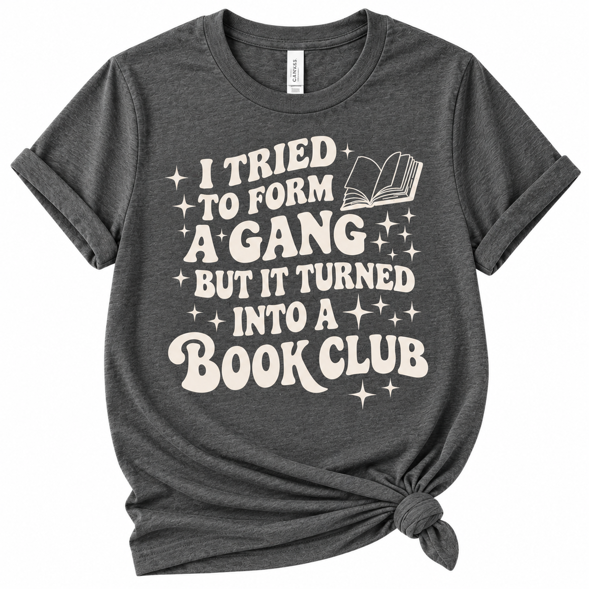 Bookish Graphic T-Shirts I Tried to Form | Cute Tees for Book Lovers & Romance Readers