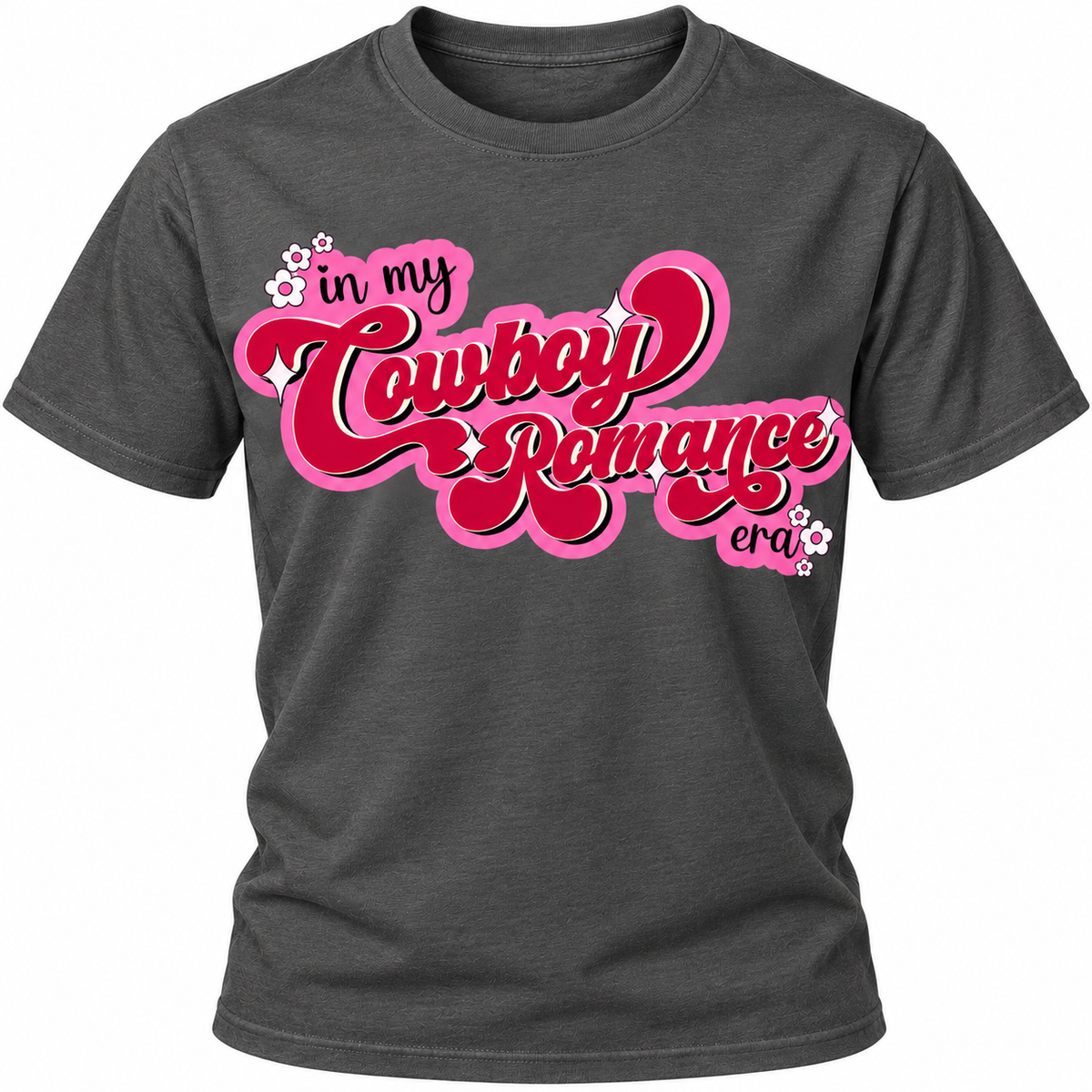 Bookish Graphic T-Shirts | Cowboy Romance| Cute Tees for Book Lovers & Romance Readers