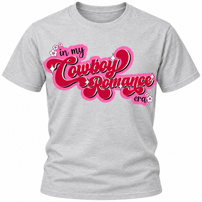 Bookish Graphic T-Shirts | Cowboy Romance| Cute Tees for Book Lovers & Romance Readers