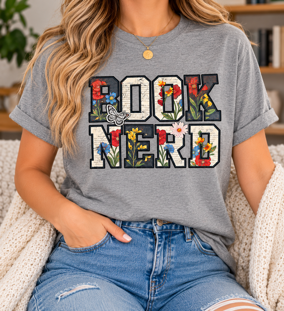 Bookish Graphic T-Shirts Book Nerd | Cute Tees for Book Lovers & Romance Readers