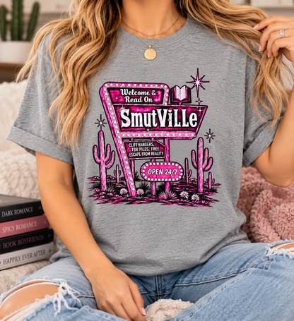 Bookish Graphic T-Shirts | Smutville| Cute Tees for Book Lovers & Romance Readers