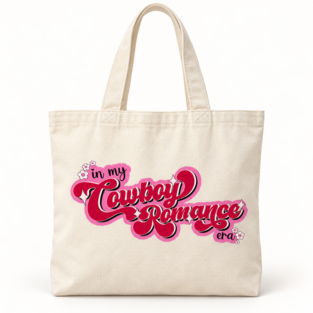 Bookish Canvas Tote Bag – Romance Reader Book Bag, Multiple Designs