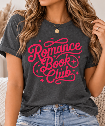 Bookish Graphic T-Shirts | Romance Book Club| Cute Tees for Book Lovers & Romance Readers