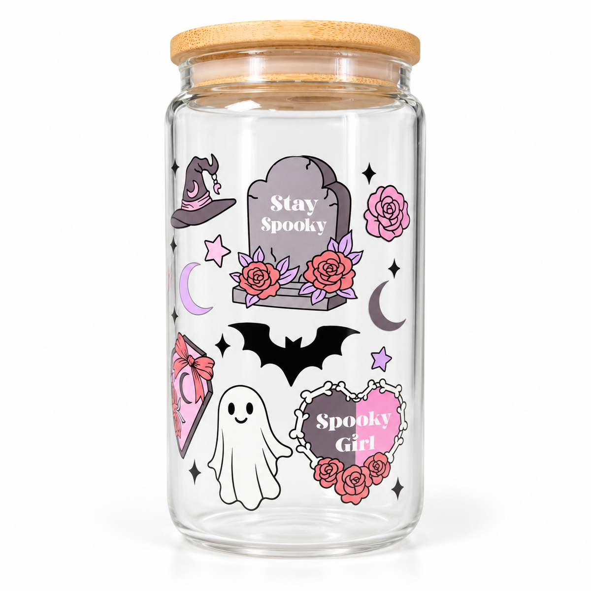Bookish Romance Trope Cup – Clear Tumbler for Book Lovers